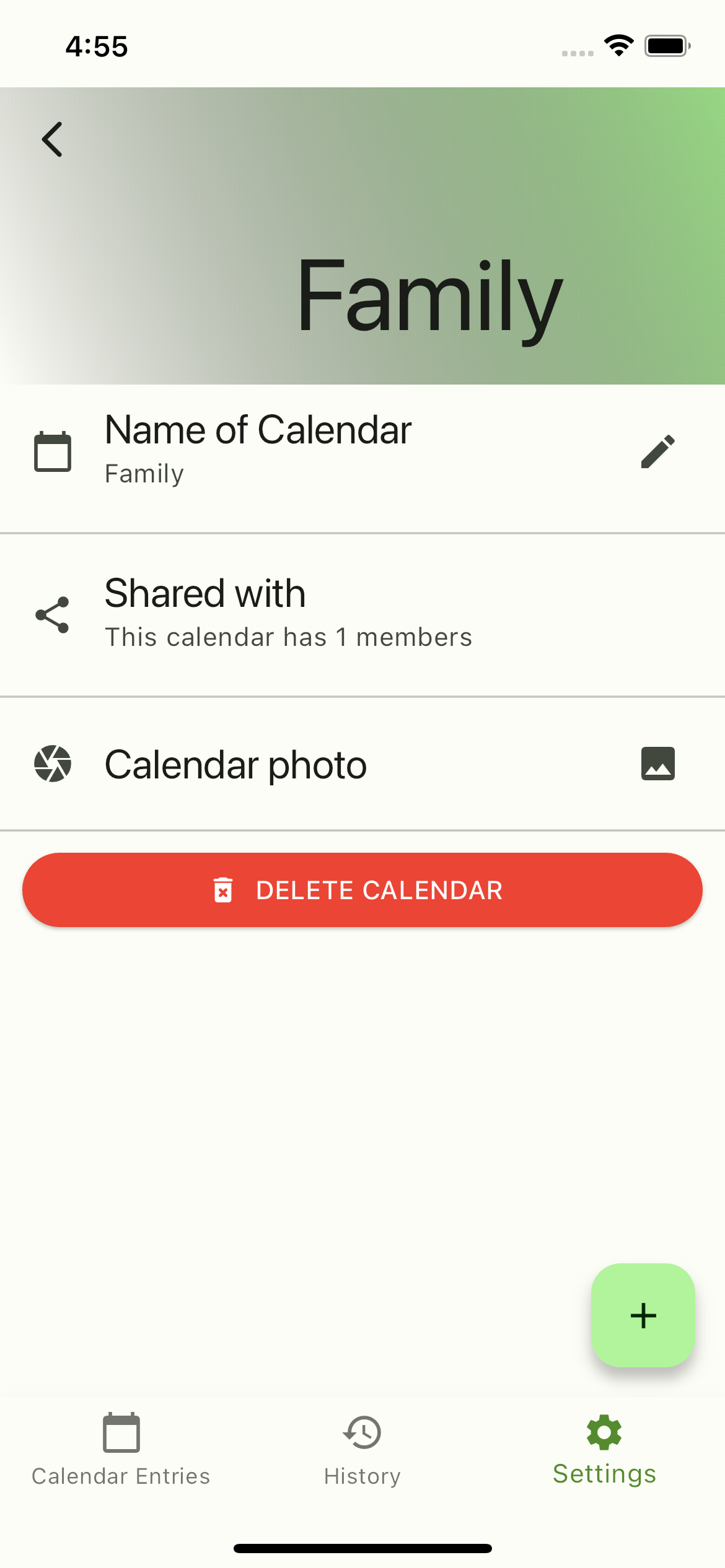 Hijri Calendar App - Calendar Settings